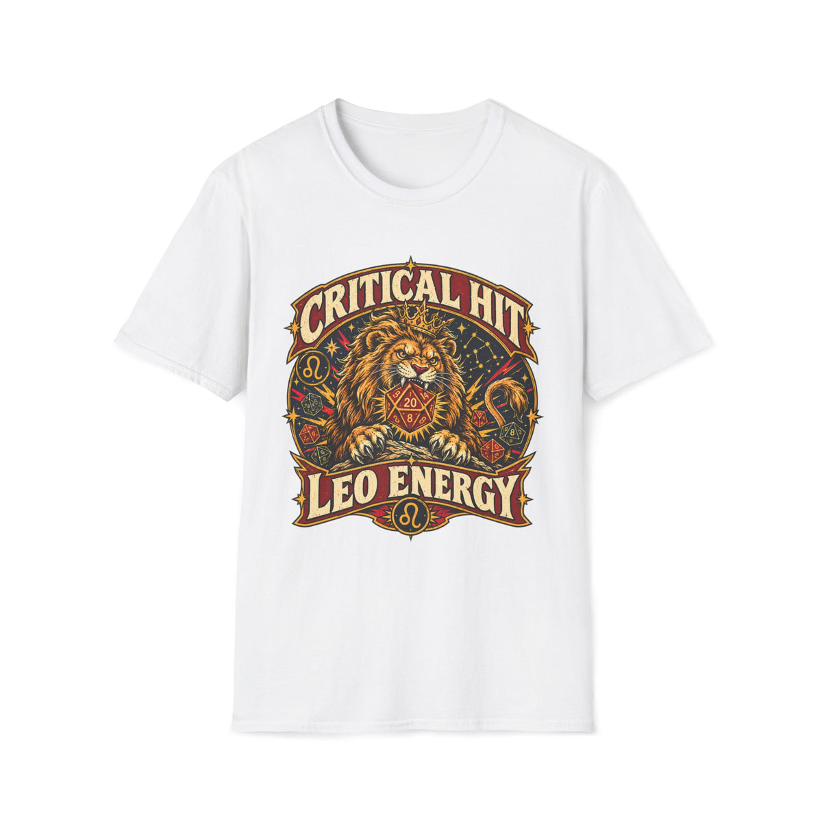 Critical Hit Leo Energy T-shirt