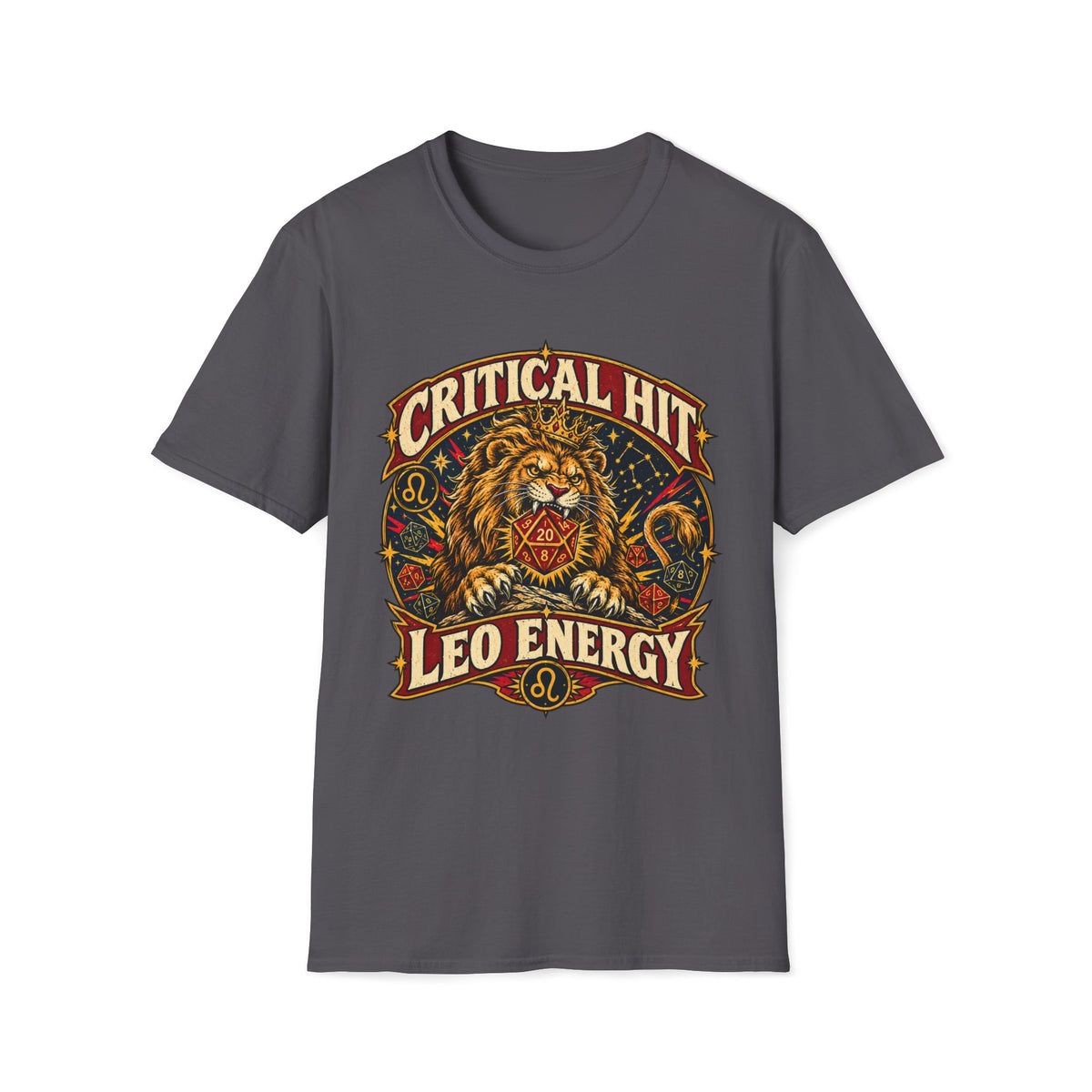 Critical Hit Leo Energy T-shirt