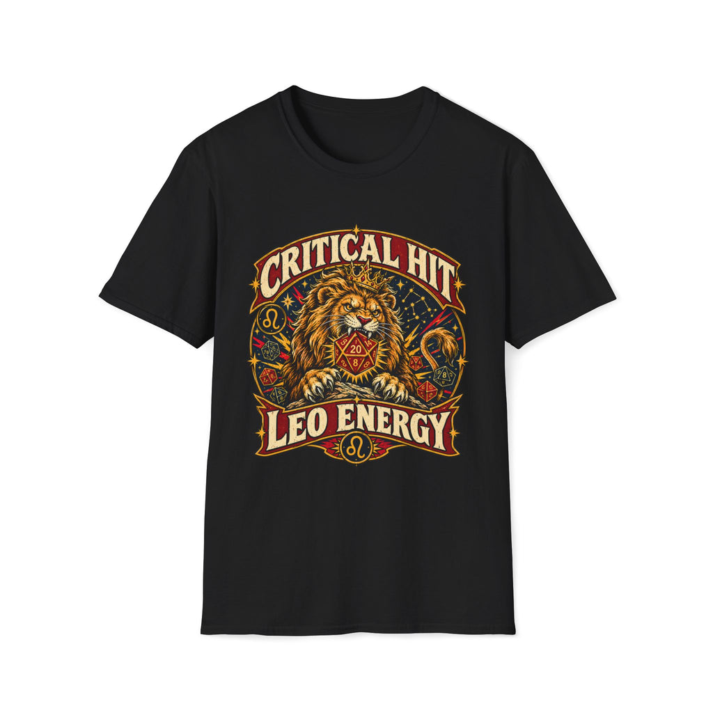Critical Hit Leo Energy T-shirt