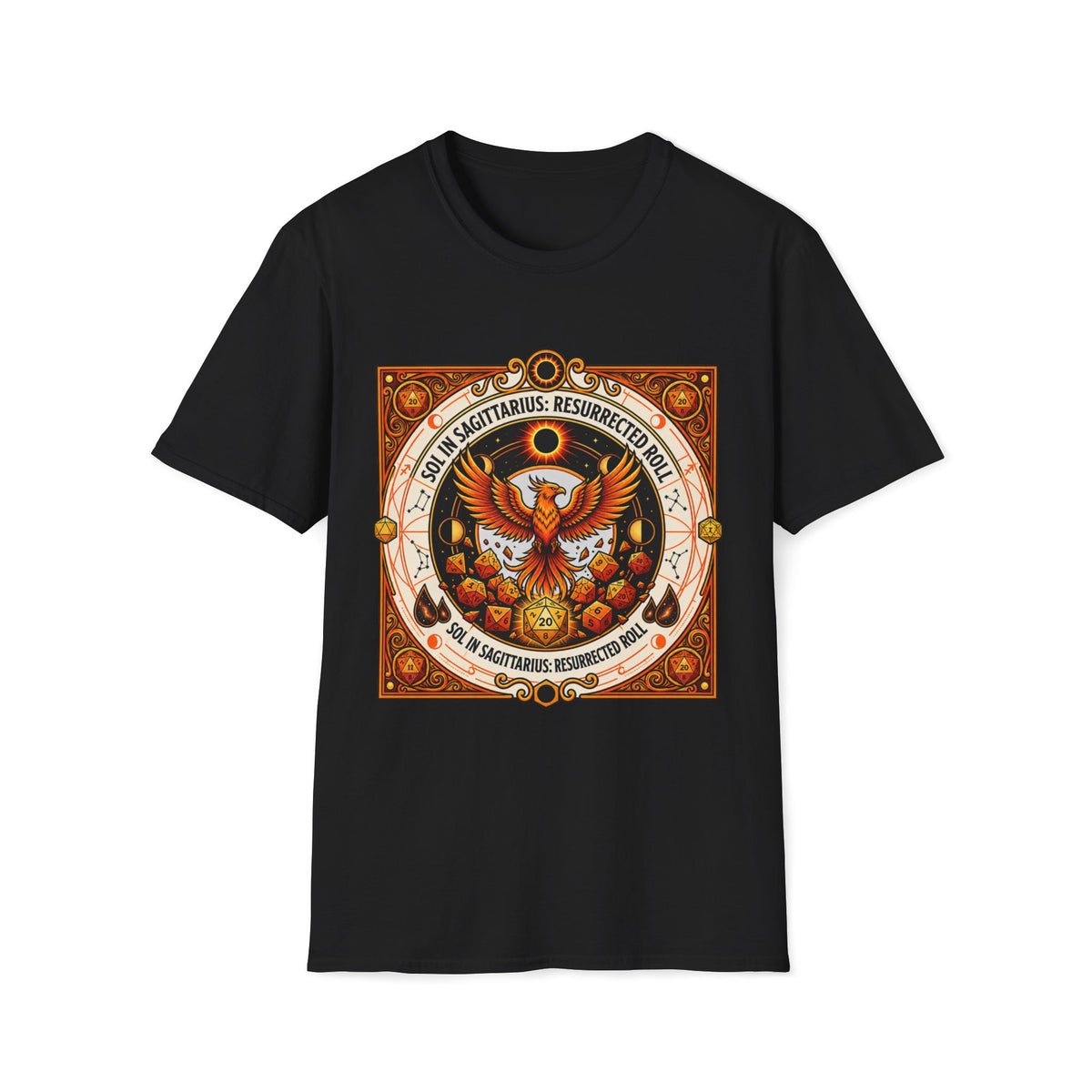 Sol In Sagittarius: Resurrected Roll T-shirt