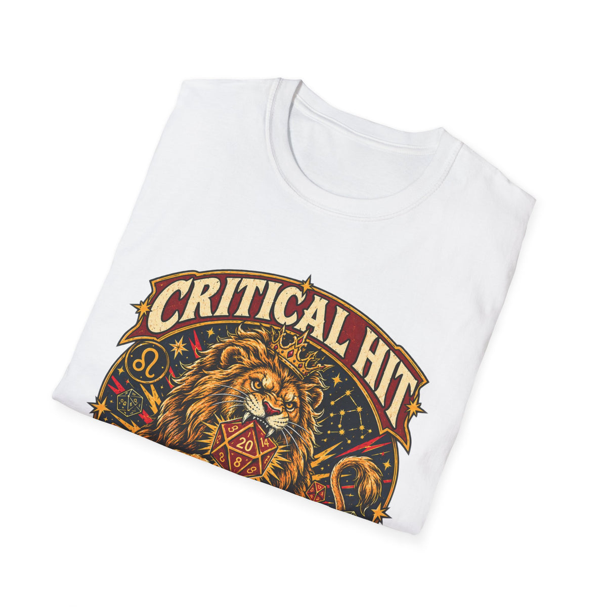 Critical Hit Leo Energy T-shirt