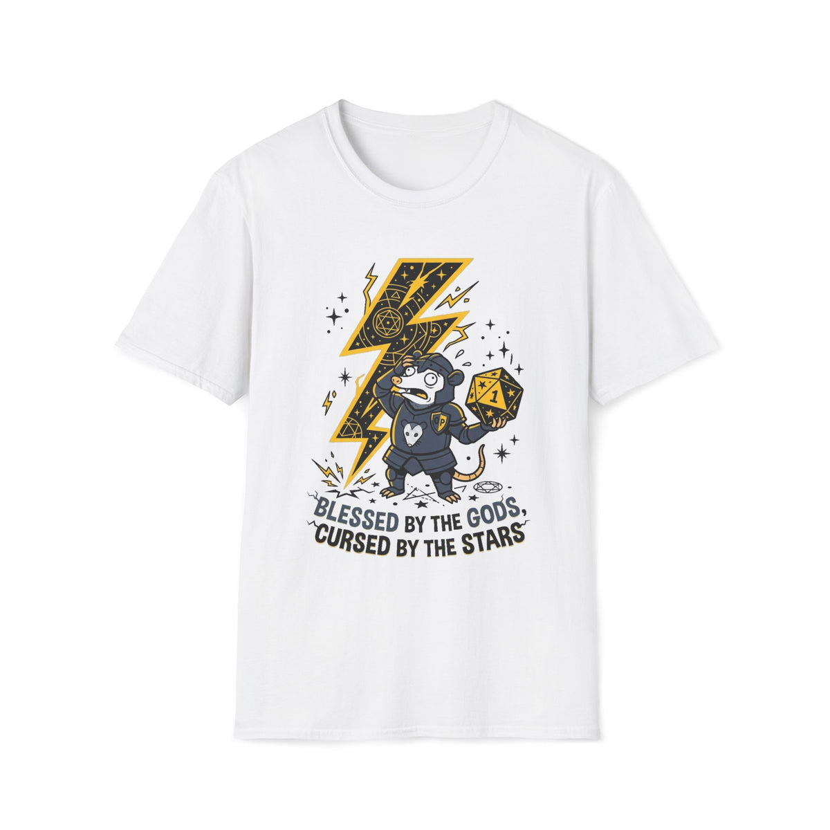 Blessed By The Gods, Cursed By The Stars T-shirt