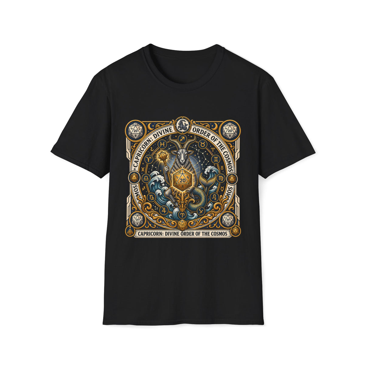 Capricorn: Divine Order of the Cosmos T-shirt