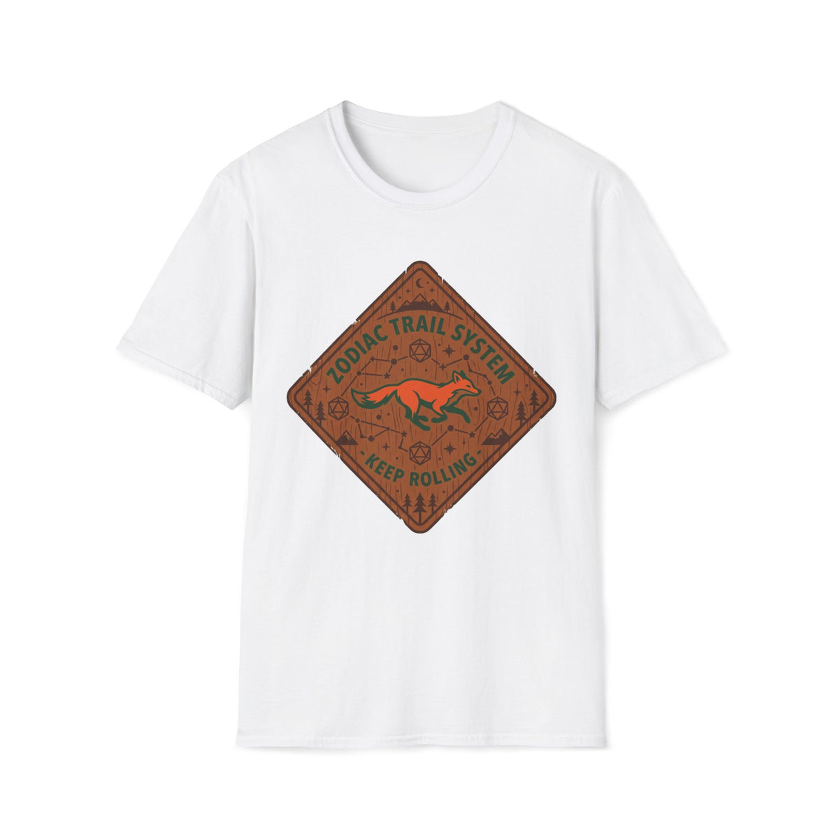 Zodiac Trail System Keep Rolling T-shirt