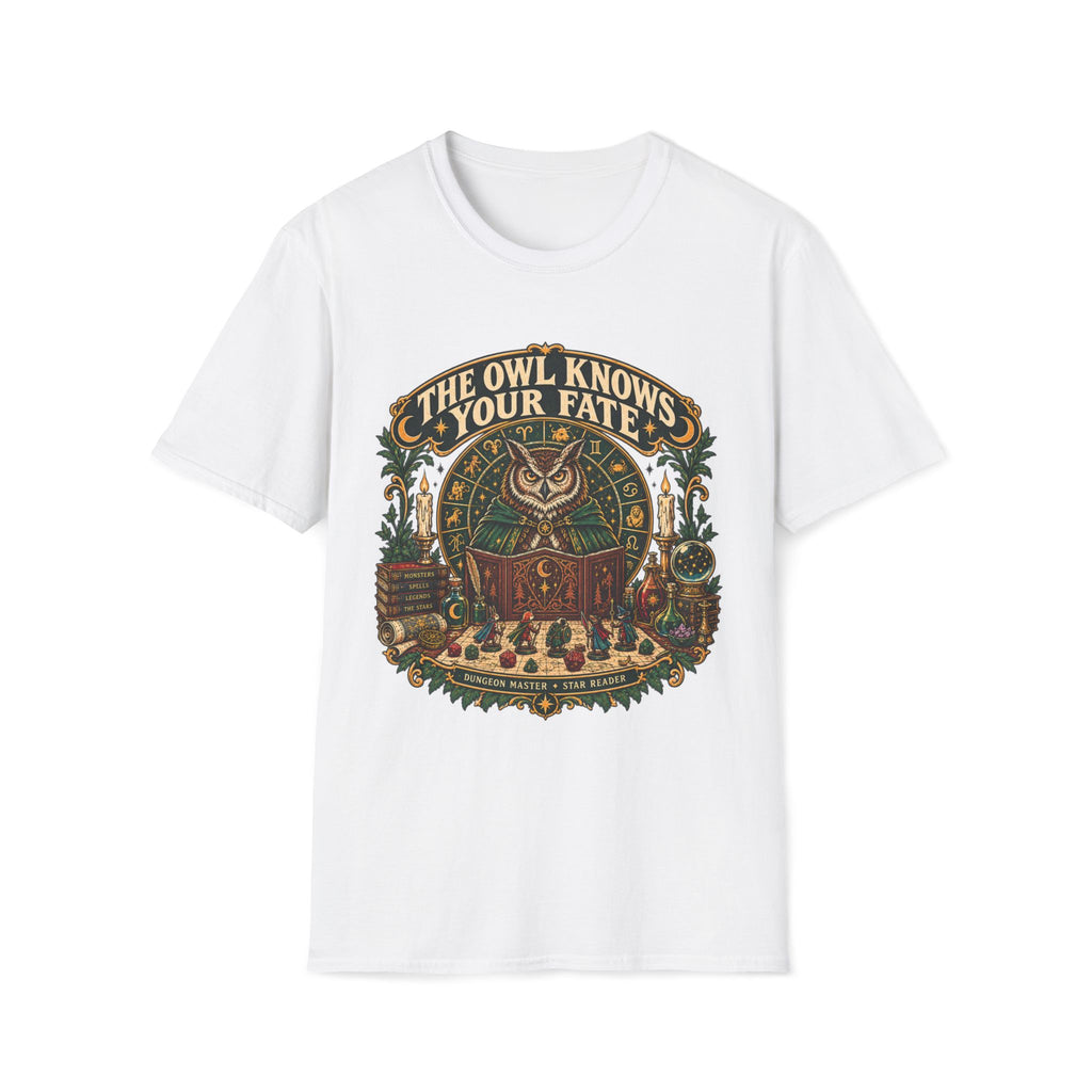 The Owl Knows Your Fate T-shirt
