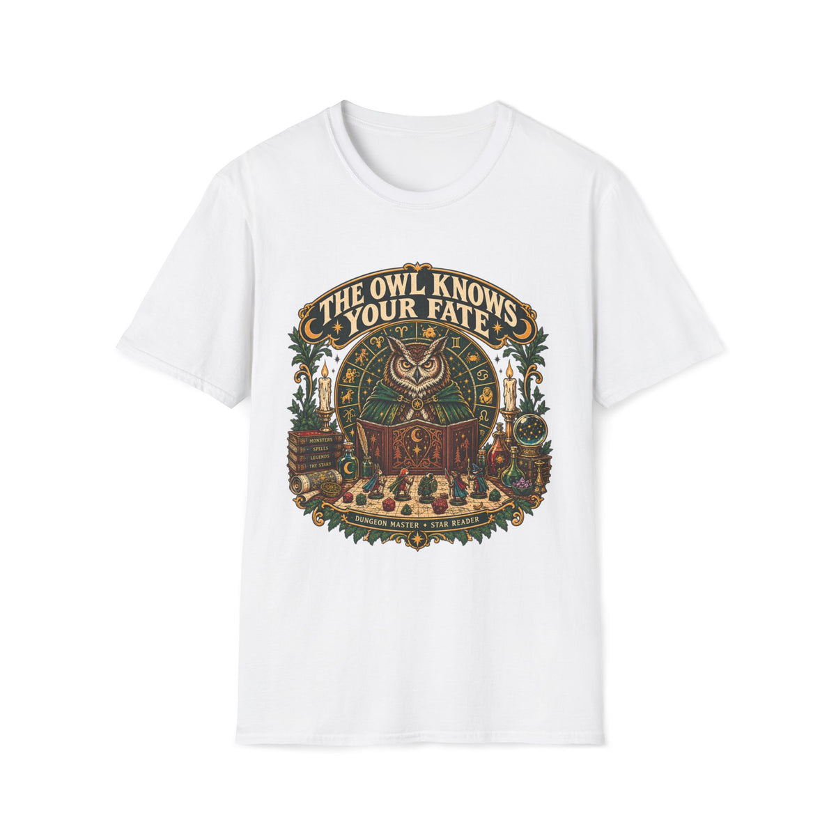 The Owl Knows Your Fate T-shirt
