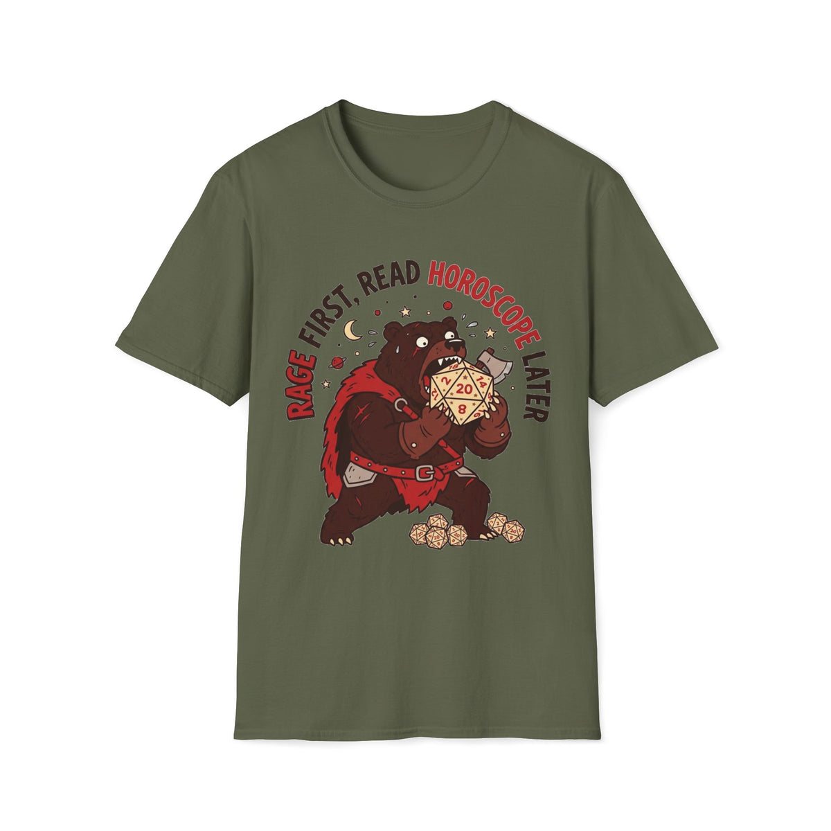 Rage First, Read Horoscope Later T-shirt