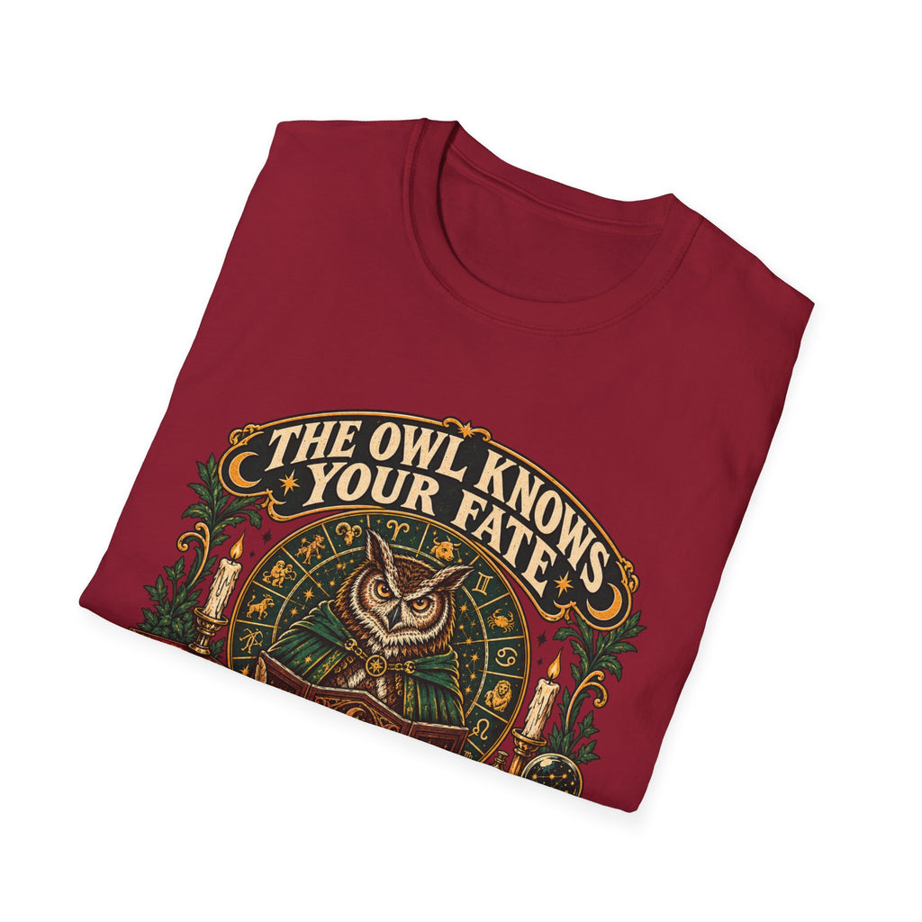 The Owl Knows Your Fate T-shirt