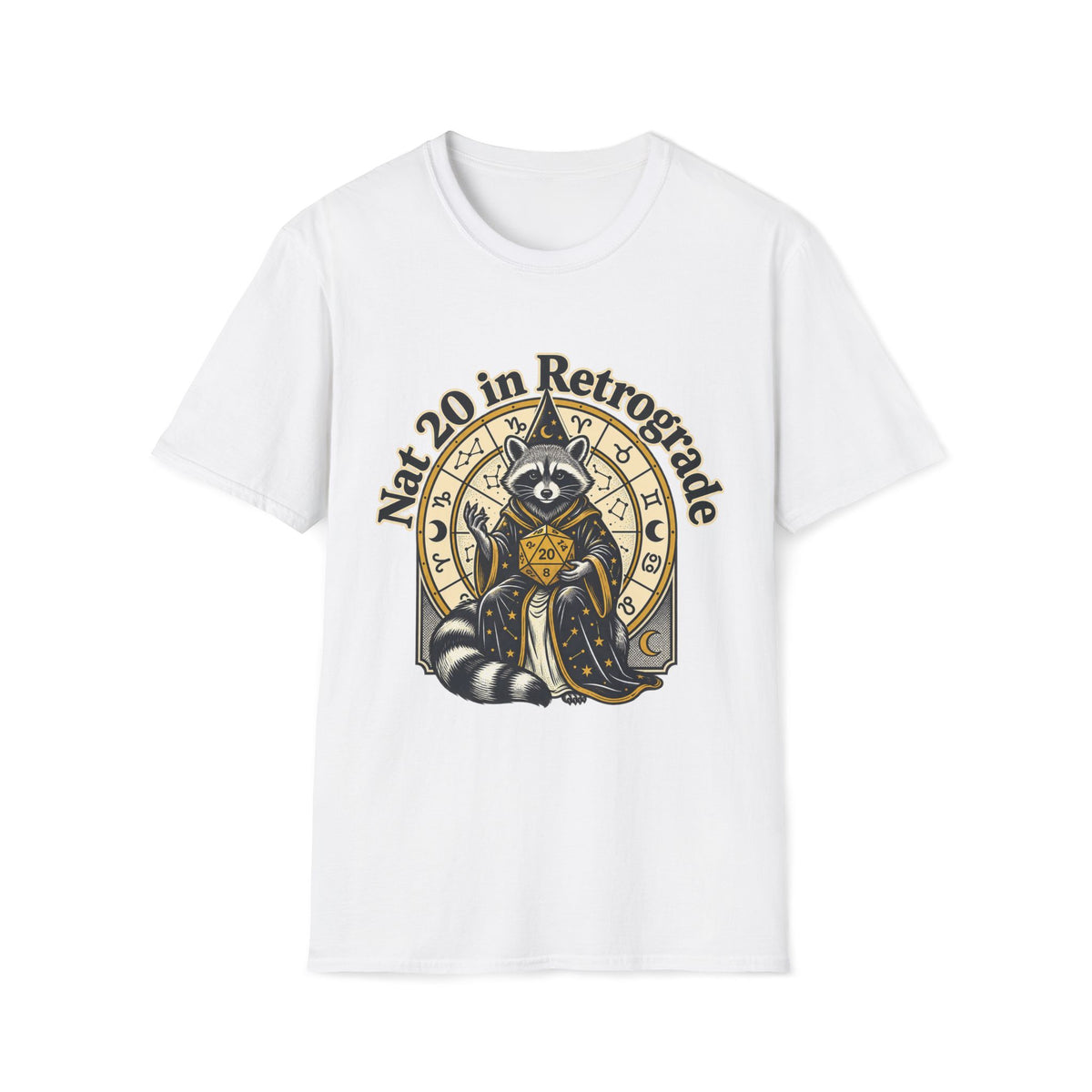 Nat 20 in Retrograde T-shirt