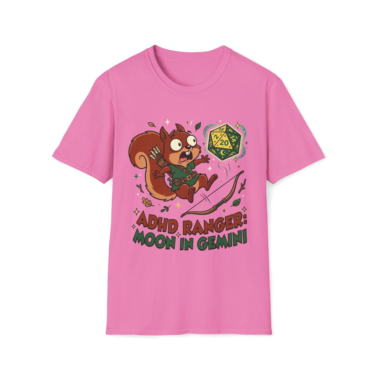 ADHD Ranger: Moon In Gemini T-shirt