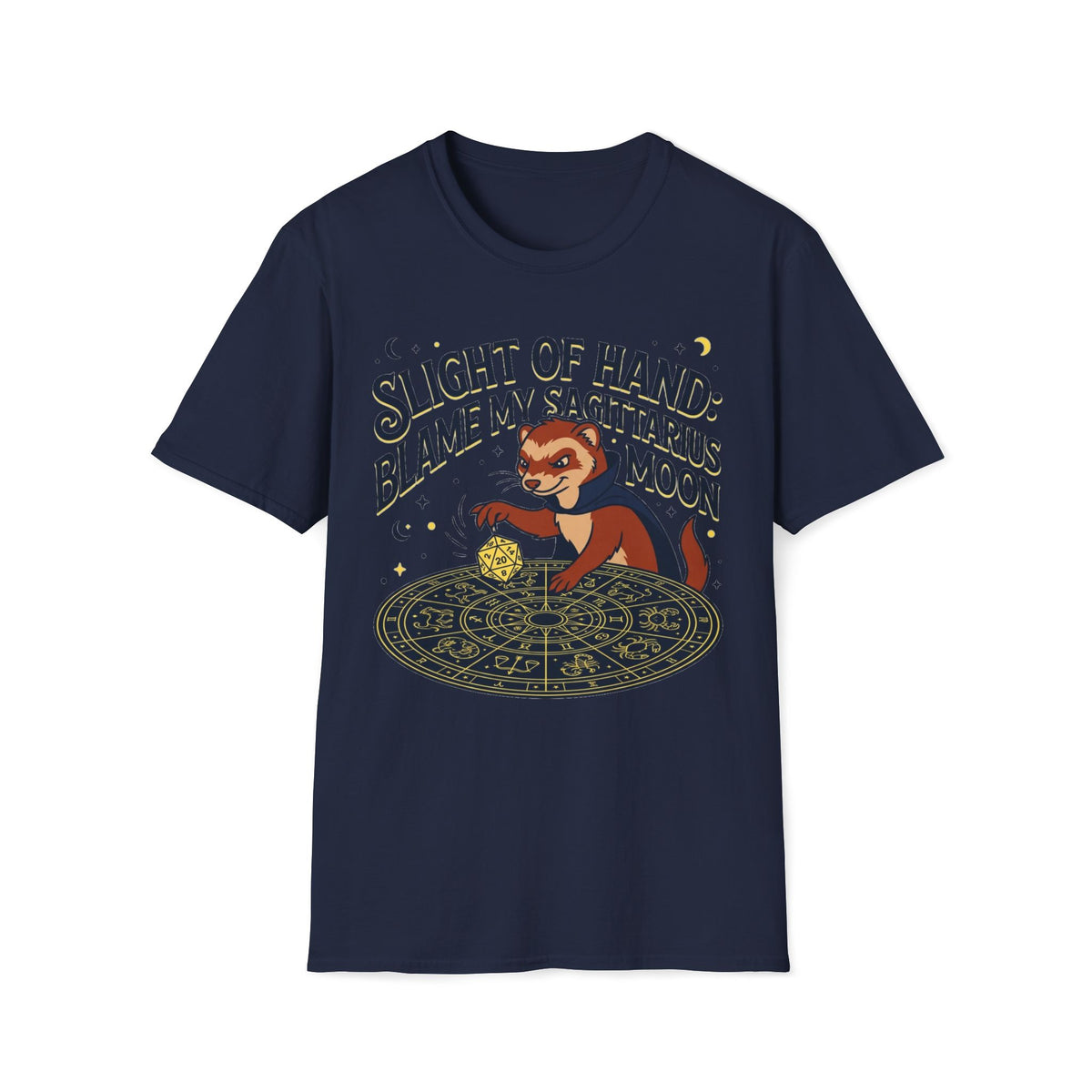 Slight of Hand: Blame My Sagittarius Moon T-shirt