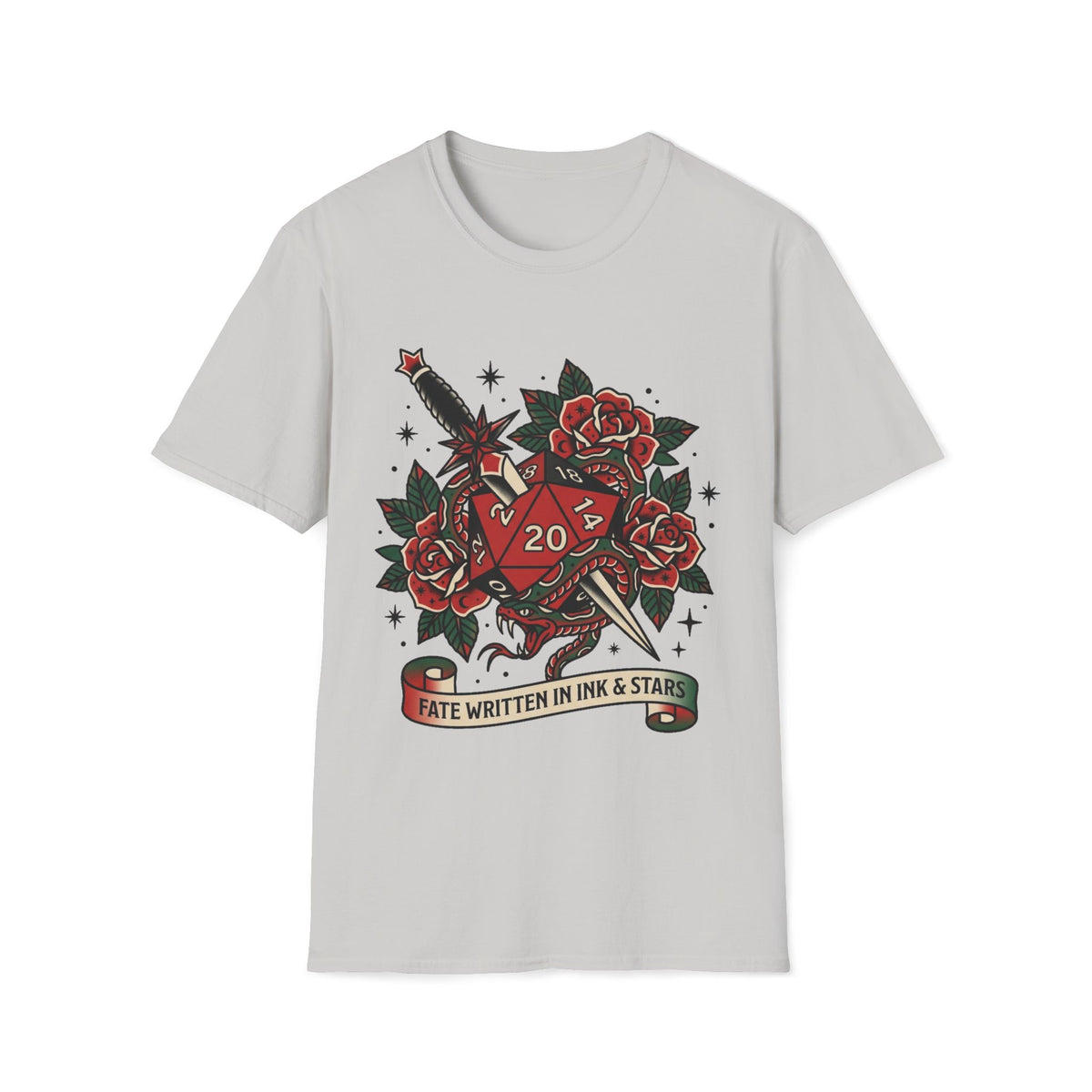 Fate Written In Ink & Stars T-shirt