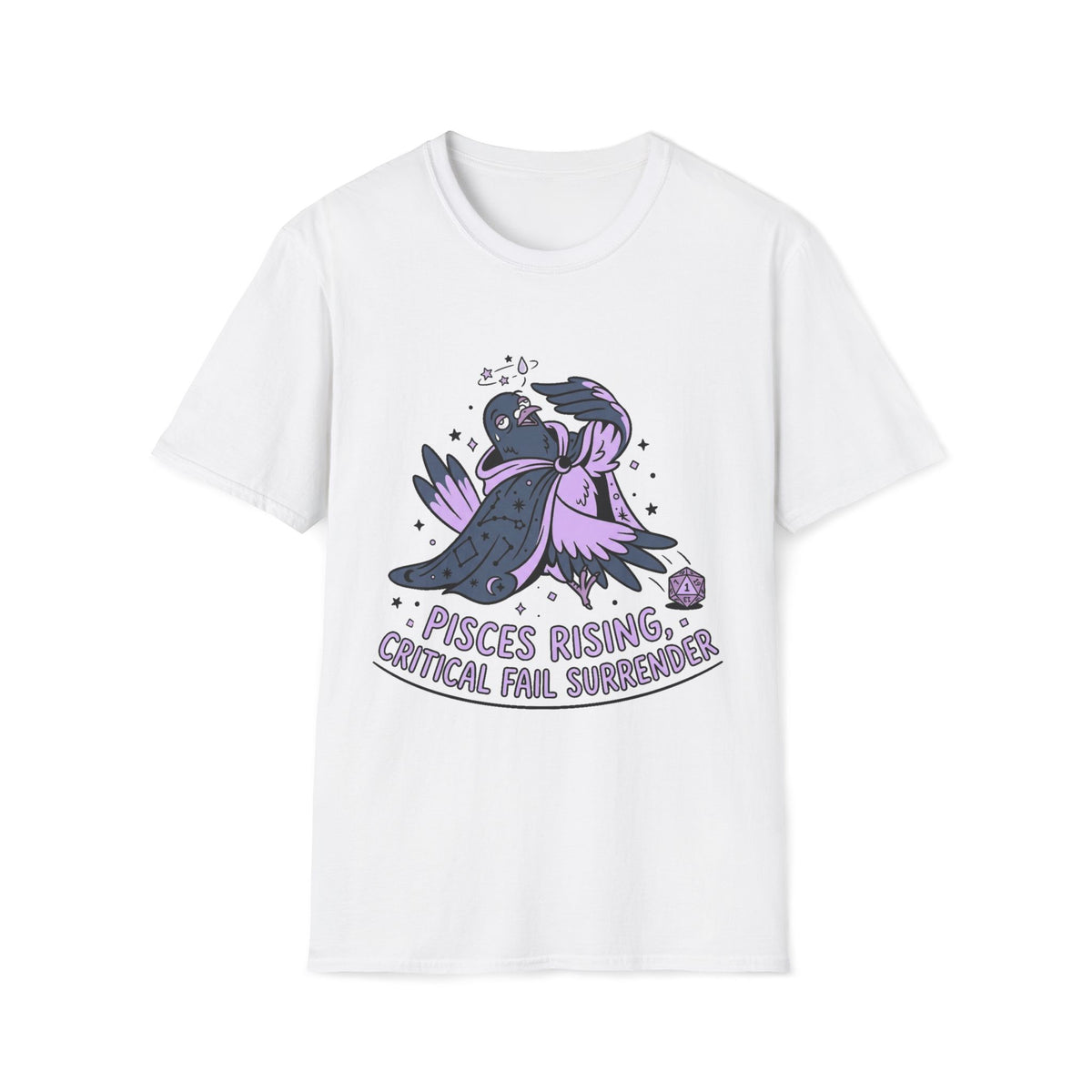 Pisces Rising, Critical Fail Surrender T-shirt