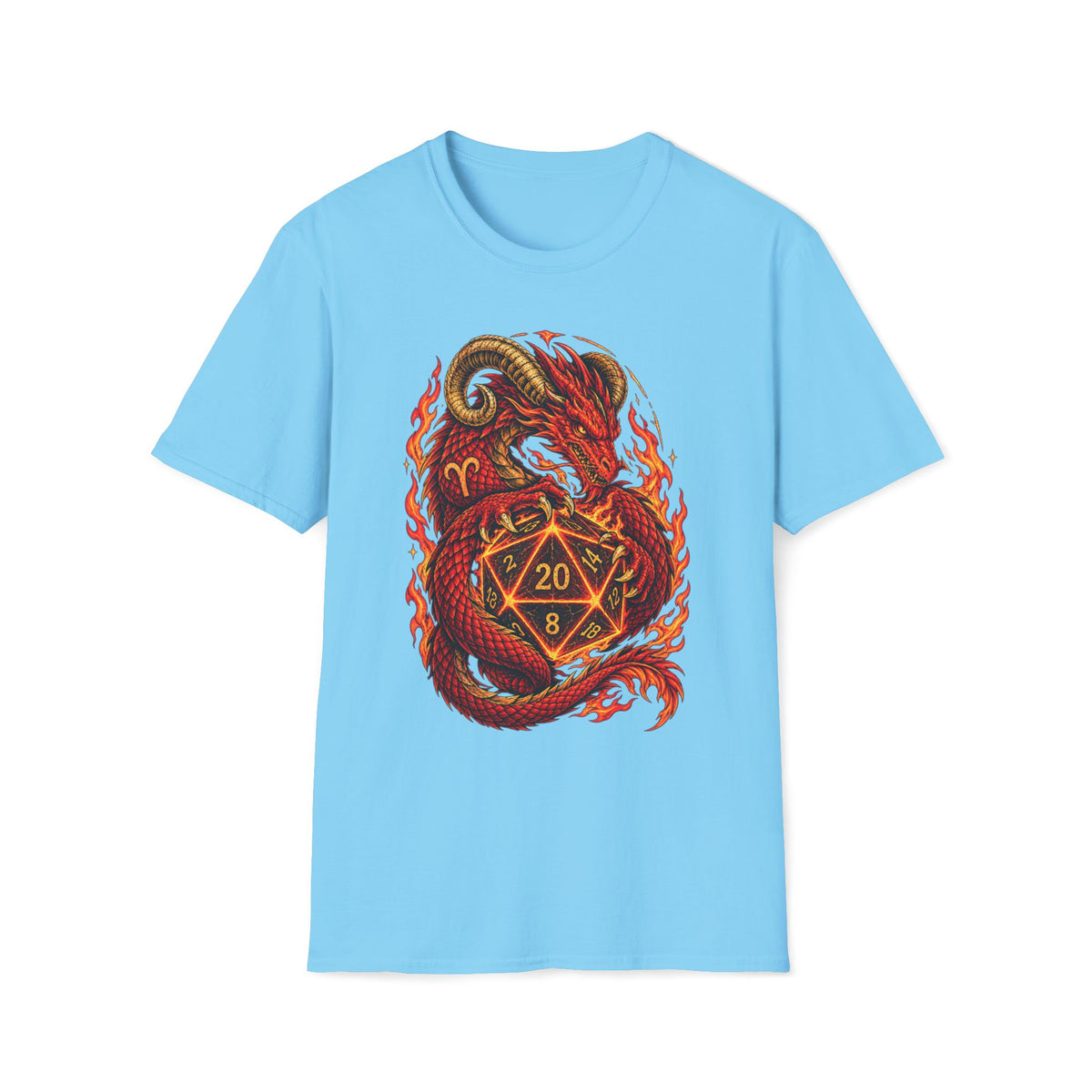 Cosmic Guardian of the Sacred D20 T-shirt
