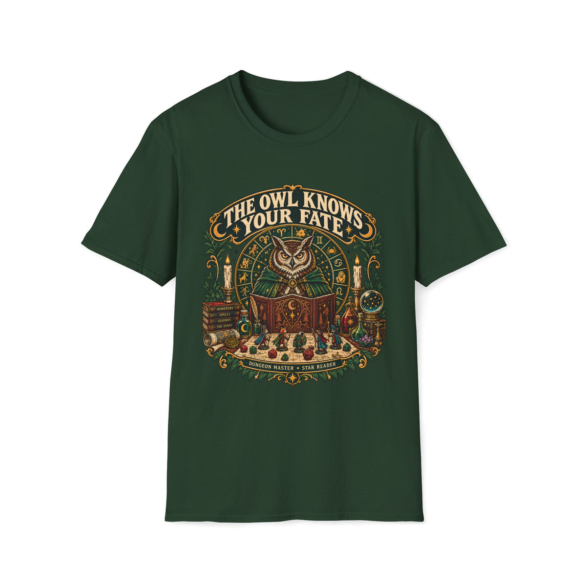 The Owl Knows Your Fate T-shirt