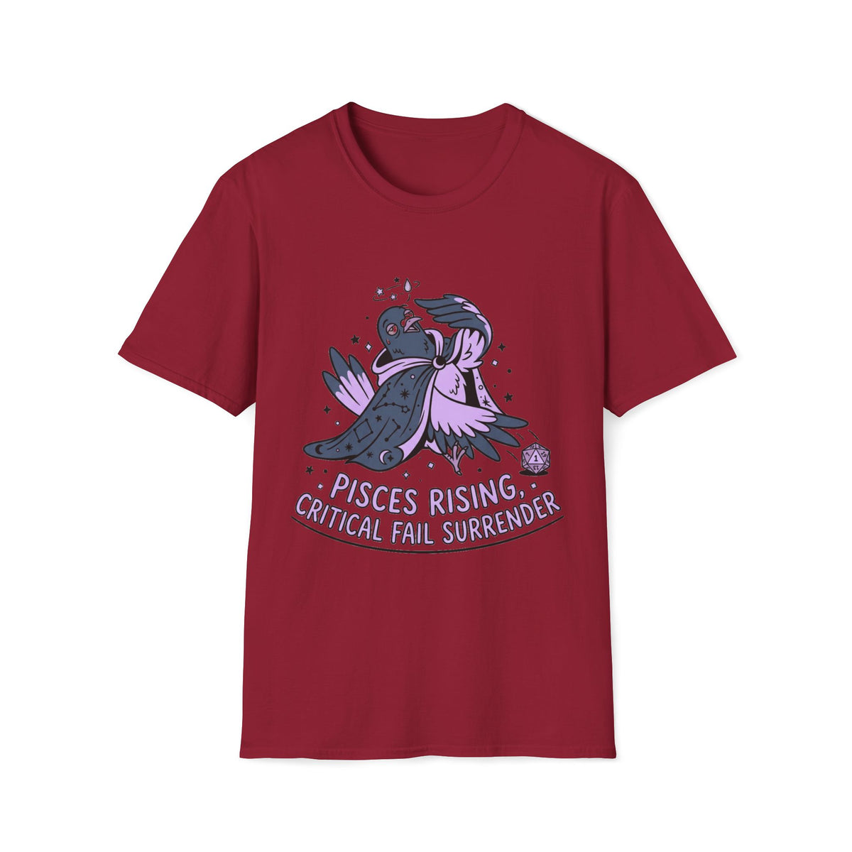 Pisces Rising, Critical Fail Surrender T-shirt