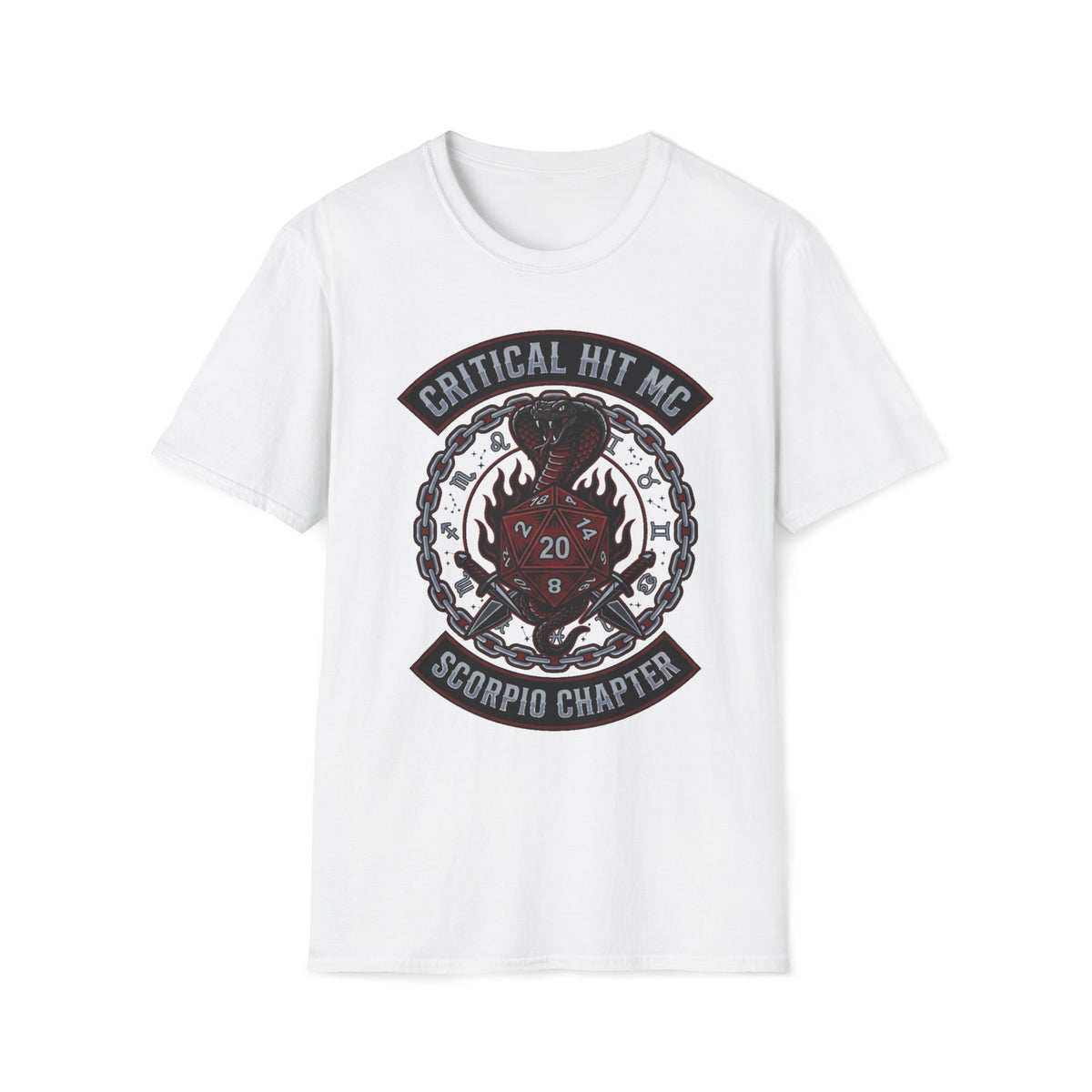 Critical Hit MC Scorpio Chapter T-shirt