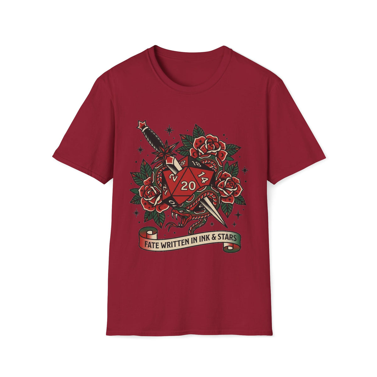 Fate Written In Ink & Stars T-shirt
