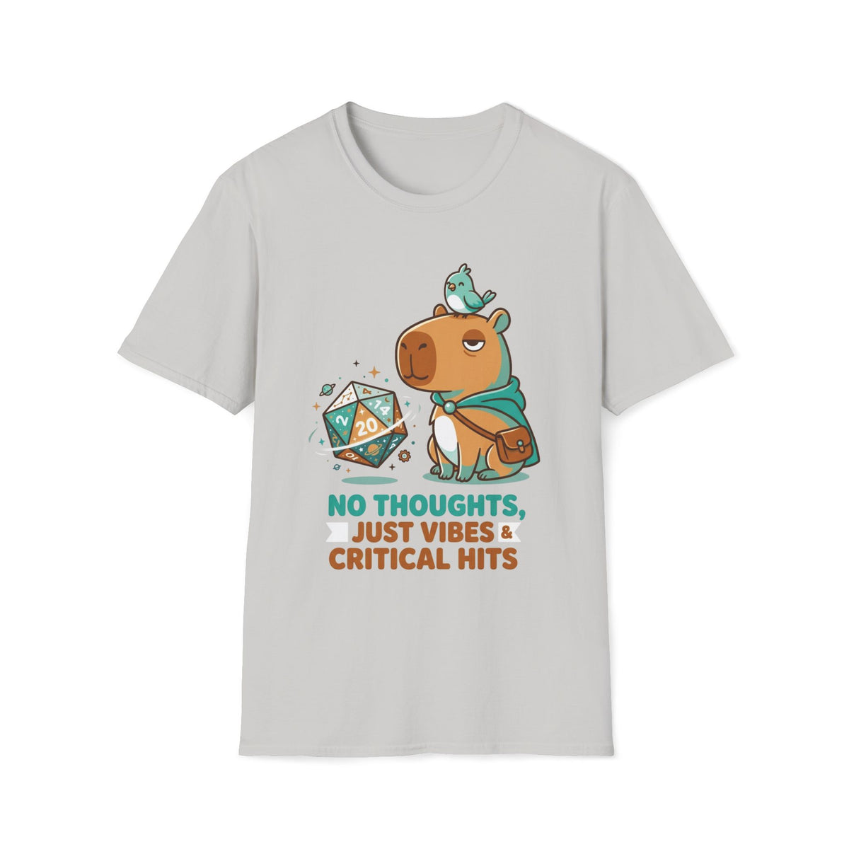 No Thoughts, Just Vibes & Critical Hits T-shirt