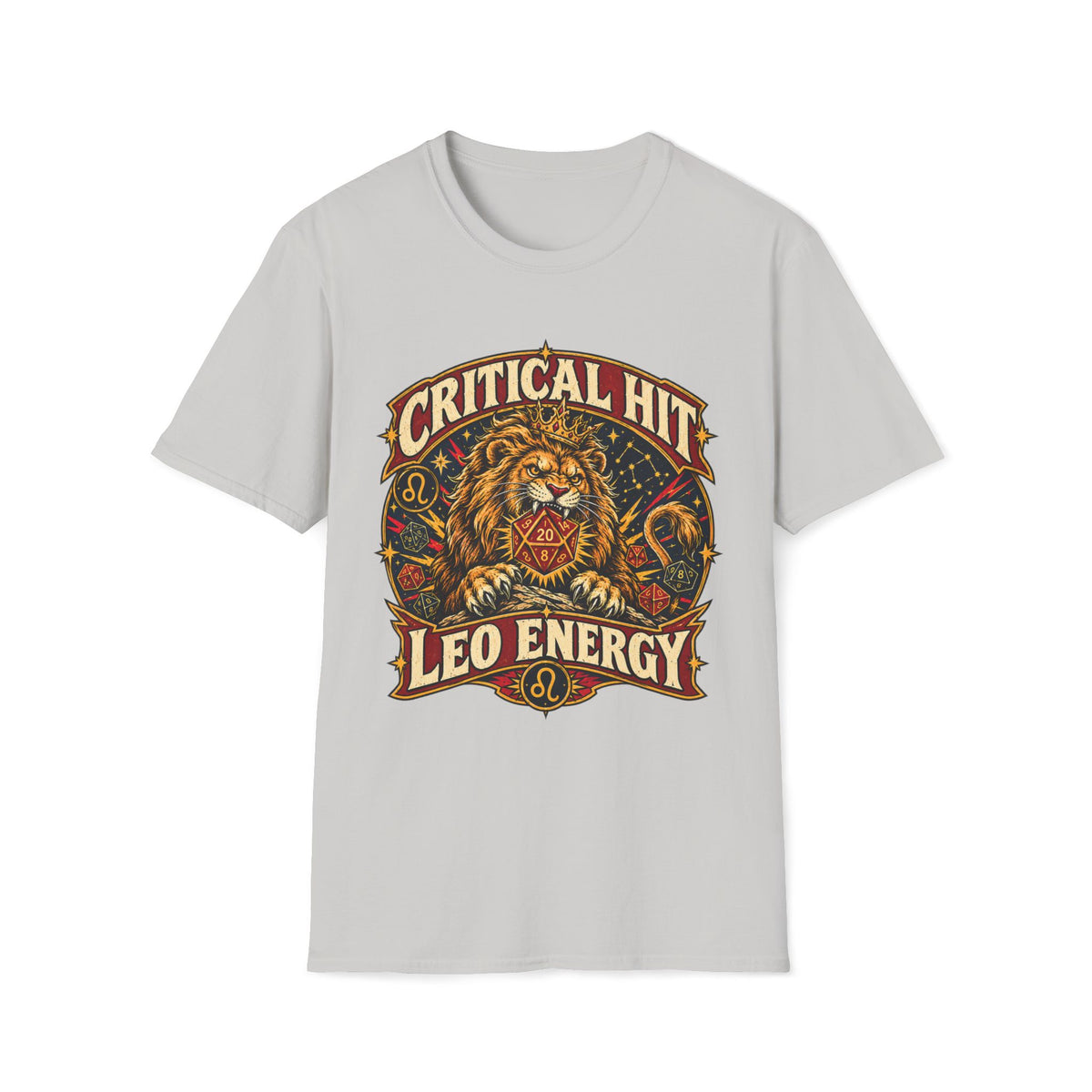 Critical Hit Leo Energy T-shirt