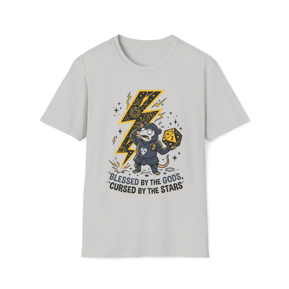 Blessed By The Gods, Cursed By The Stars T-shirt